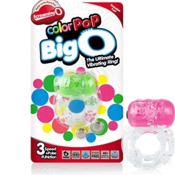 ANILLO VIBRADOR BIHO color pop