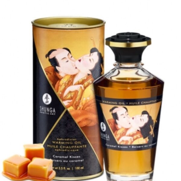 LUBRICANTE COMESTIBLE EFECTO TERMICO CARAMELO SHUNGA