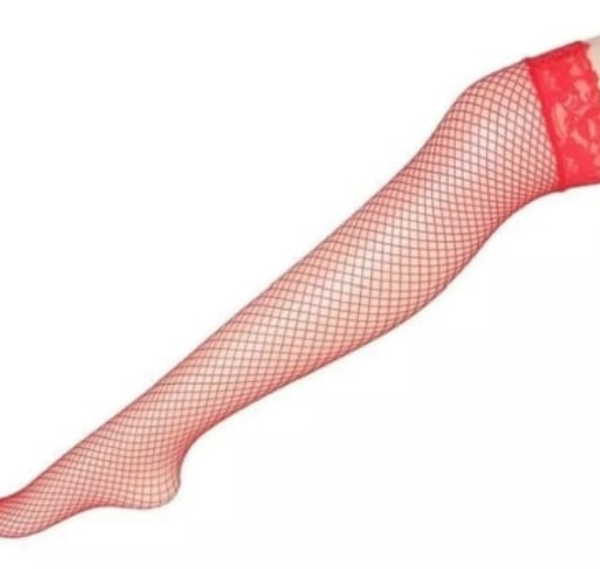MEDIAS ROJAS CON SILICONA