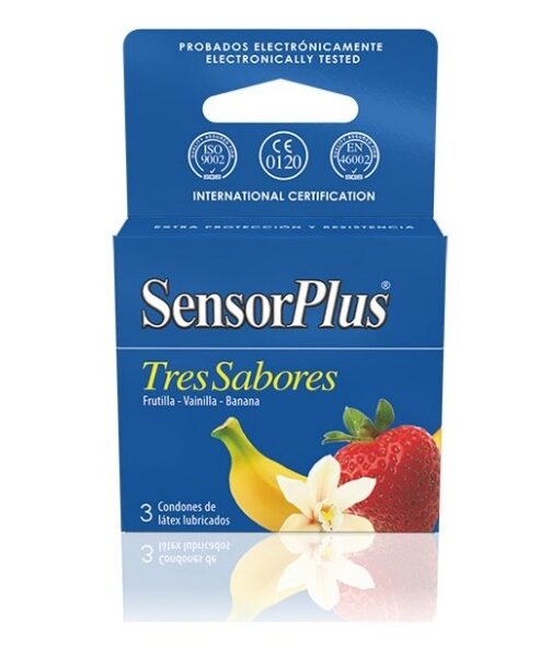 PRESERVATIVO 3 SABORES