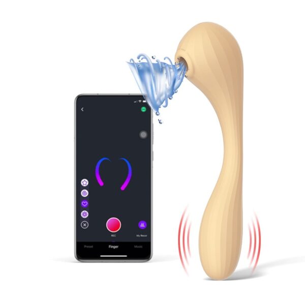 magic bobi vibrador y succionador con app