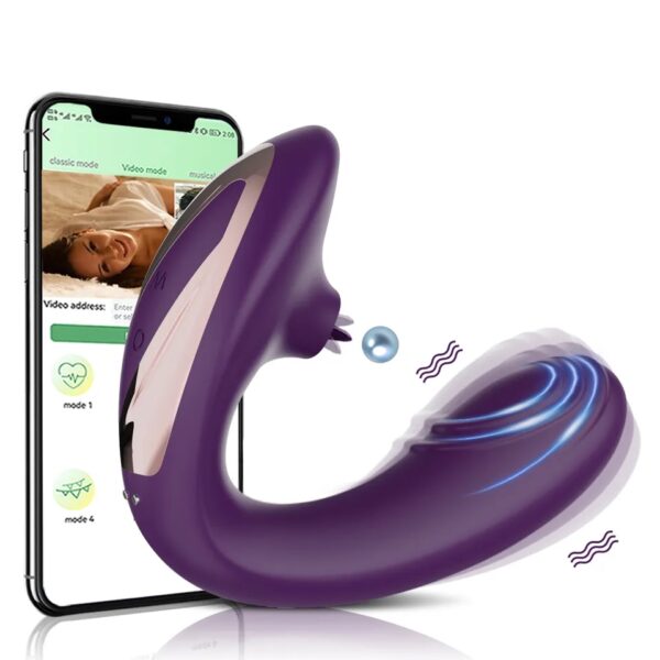 ESTIMULADOR DUAL APP ROSADO