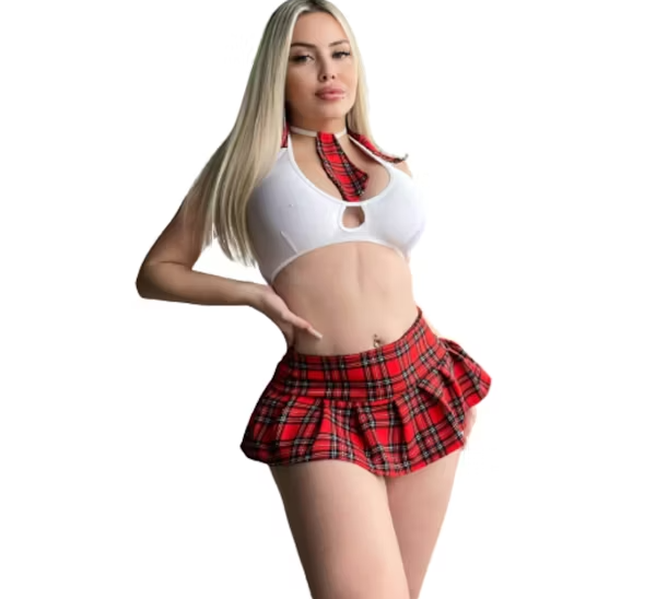 DISFRAZ COLEGIALA RUBIA