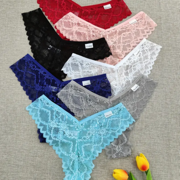 COLALESS ENCAJE COLORES TALLA M
