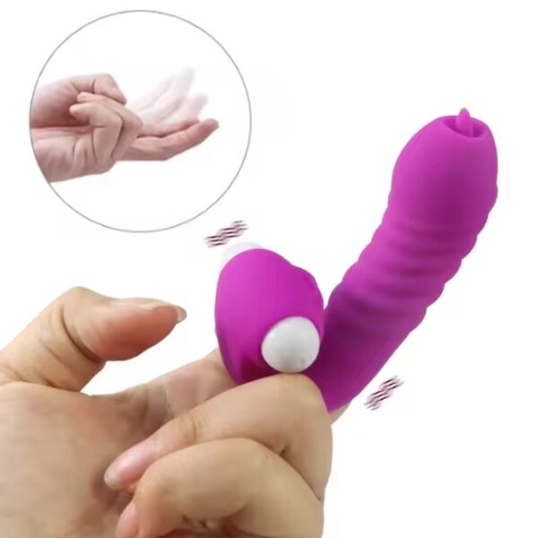 DEDO MASTURBADOR  COLOR LILA