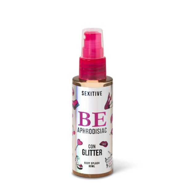 FEROMONA MUJER BE CON GLITTER