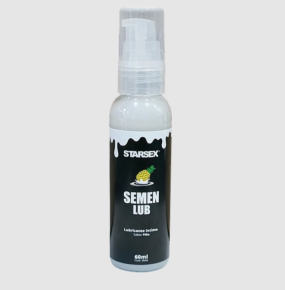 LUBRICANTE SEMEN SABOR PIÑA 60ML.