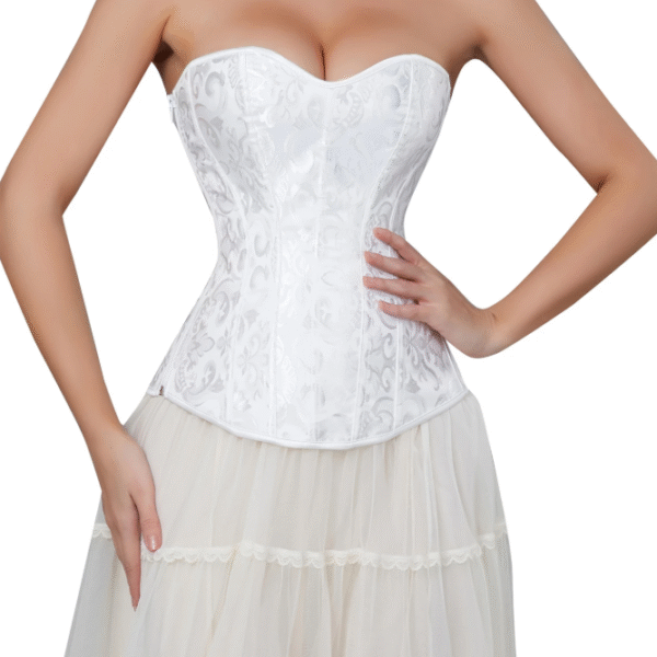 CORSET BLANCO VICTORIANO