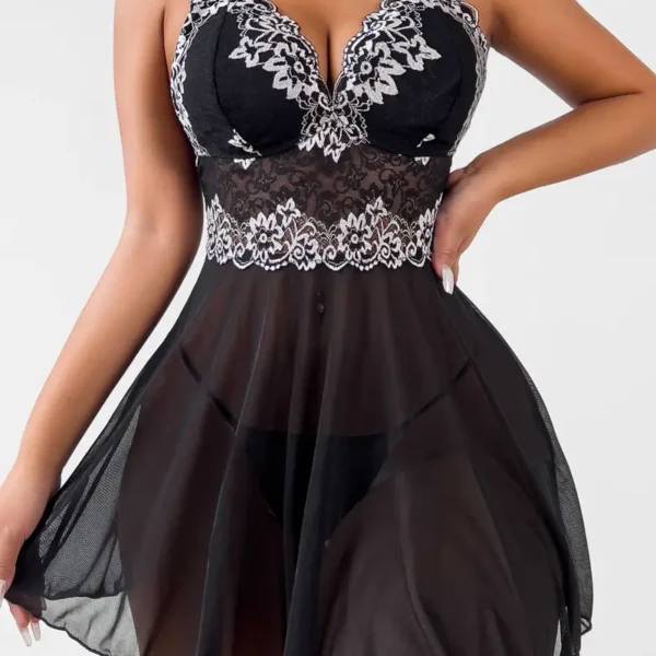 BABYDOLL NEGRO/BLANCO